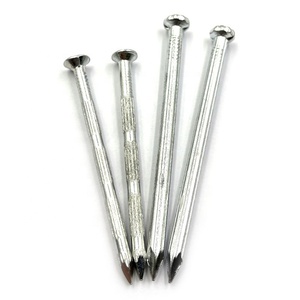 Clous de toiture en acier galvanisé coloré, à tête parapluie, tige lisse, zingués et revêtus de vinyle, pour toiture ondulée - Product Image 6
