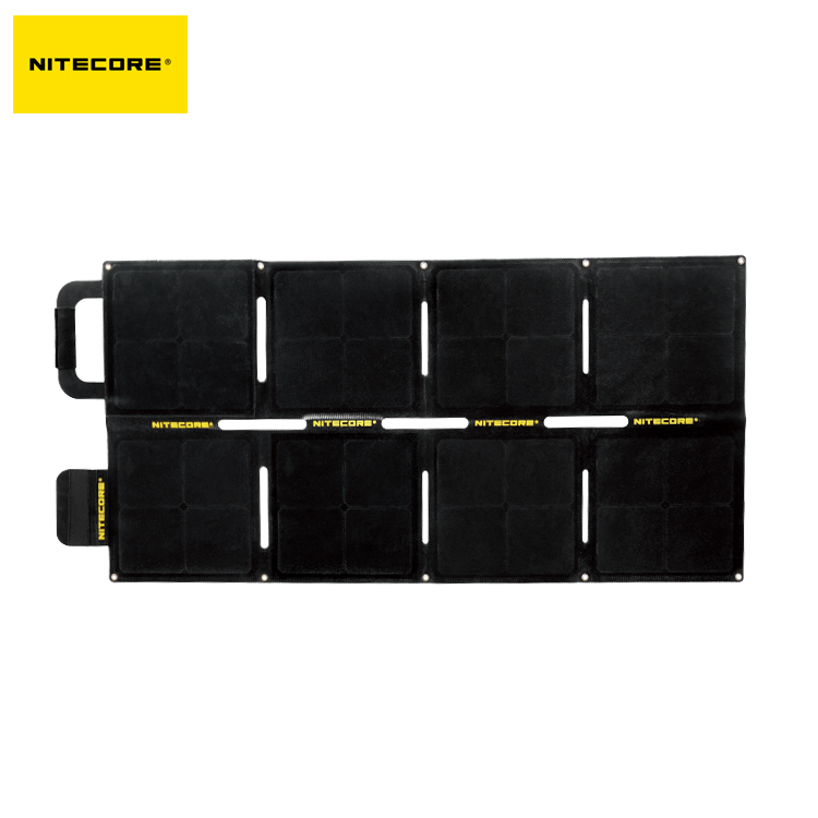 Уличная Водонепроницаемая складная солнечная панель NITECORE 100 Вт FSP100W, портативный источник питания на солнечных батареях для кемпинга