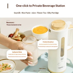 日本 SURE Su'er ミニ高速ブレンダー 350W タッチコントロール家庭用小型 1-2 人用ハンズフリー全自動豆乳メーカー - Product Image 5