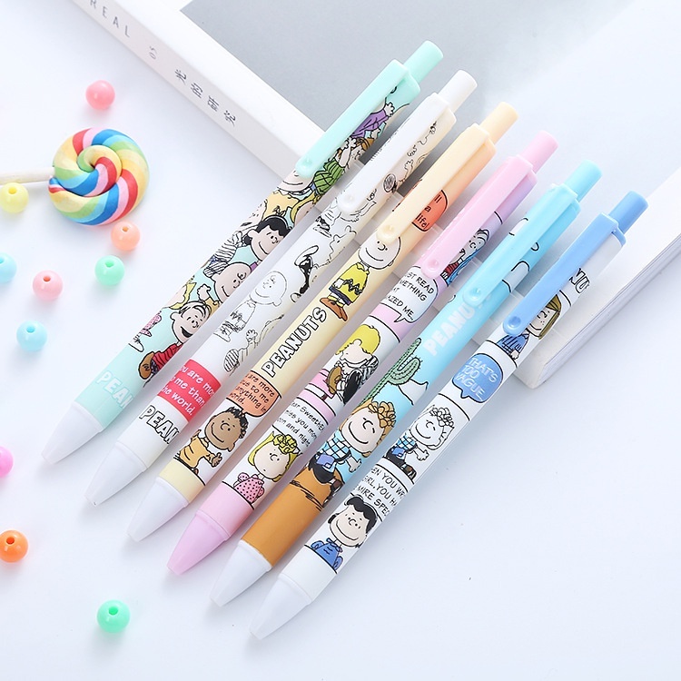 High Quality kawaii Cartoon Gel Pen Student school supplies cute stationary Creative Ballpoint Pen