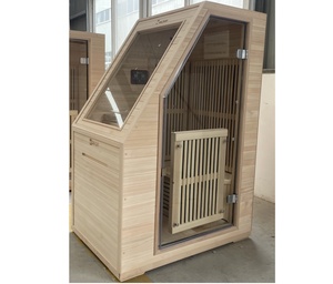 Hinoki – mini sauna infrarouge en bois massif Offre Spéciale en corée - Product Image 1