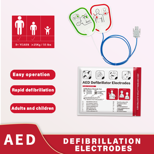 Elettrodi in Schiuma Monouso per Defibrillatore, Adatti Universalmente per Adulti/Bambini, Defibrillatori Esterni Automatici AED Medici - Product Image 3