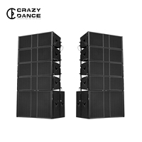 Sistema de Sonido Line Array Profesional JB para Grandes Escenarios, Doble Barra de 8/10/12 Pulgadas, Alta Potencia, Resistente al Agua