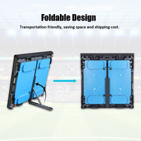 Pantalla LED Perimetral Portátil P6 P8 P10 de 3840HZ con Alta Frecuencia de Actualización para Publicidad en Estadios Deportivos