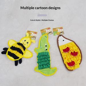 Alfombra <span class=keywords><strong>de</strong></span> entrenamiento olfativo para perros, manta para ocultar comida, juguete <span class=keywords><strong>de</strong></span> consumo lento, rompecabezas <span class=keywords><strong>de</strong></span> alimentación lenta, alivio del estrés, <span class=keywords><strong>cocodrilo</strong></span> - Product Image 2