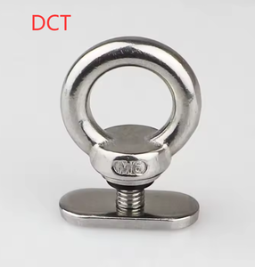 Vis à écrou à <span class=keywords><strong>anneau</strong></span> de levage en acier inoxydable DIN Standard 316 pour quincaillerie marine pour kayak et canoë - Product Image 5