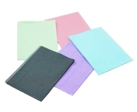 Serviettes de tatouage noires jetables durables 2 papier 1 poly, bavoirs dentaires imperméables, désinfectants EOS, 33x45cm, directement de l'usine