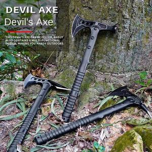 Hacha táctica de autodefensa para exteriores, acero inoxidable, registro multifunción, campo de <span class=keywords><strong>mano</strong></span>, operaciones de montaña, cuchillo de Camping OEM - Product Image 3