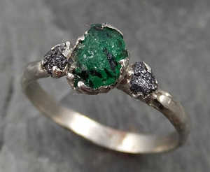 Autentico anello di Meteorite anelli di Meteorite di moda dalla fonte di gioielli argento verde con Meteorite per uomo - Product Image 1