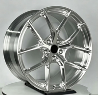 Nouvelles jantes en alliage d'aluminium forgé chromé à rayons multiples de 18 à 24 pouces 5x112/120 compatibles avec les modèles F87 M2/F80 M3/F82/F83 M4/E88
