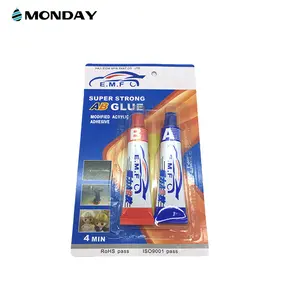 auto&moto stick glue acrylic RESIN clear AB adhesive 4 minutes fast dry the Middle East hot selling epoxy steel glue