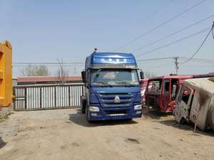 รถบรรทุกหัวลากมือสอง Sinotruk Euro2 ดีเซล 6x4 พวงมาลัยซ้าย HOWO 10 ล้อ รับน้ำหนัก 21-30 ตัน 371 แรงม้า กล้องมองหลัง 360 องศา - Product Image 4