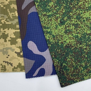 Vải ngụy trang chiến thuật chống thấm, thoáng khí Ronghong OEM ODM, 195GSM, 80% polyester, 20% cotton, chất liệu ripstop - Product Image 4