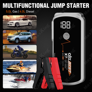 600A đỉnh 20000mAh xe di động nhảy khởi động lên đến 6.0L gas & 4.0L diesel với màn hình kỹ thuật số và cáp nhảy thông minh cho xe tải - Product Image 6