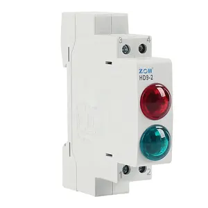 RTS C45D AC 220V1P green Red Yellow White LED Signal Lamps Modular DIN Rail Indicator Light