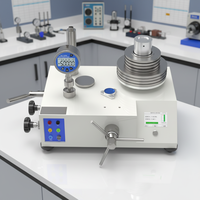 Testeur de pression numérique à piston rotatif de haute précision 0,02 % avec mesure électrique pour norme de laboratoire