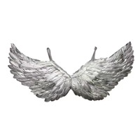 Pas Cher Vente Spray Or et Argent Ailes D'ange Ailes De Plumes D'oie Adulte Ailes De Fée Costume De Fête À Plumes Déguisement
