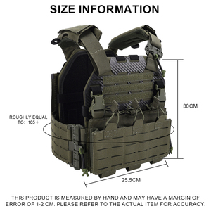 Gilet tactique d'extérieur avec bretelles et poche frontale pour chargeur - Product Image 5