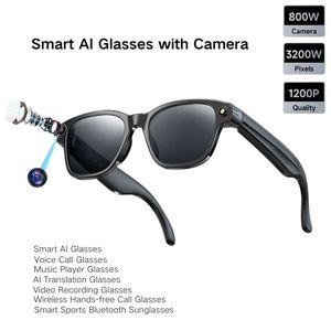 Không dây <span class=keywords><strong>Bluetooth</strong></span> ai kính máy ảnh âm thanh VR dịch AR Meta chatgpt trợ lý kính thông minh ai ghi âm - Product Image 3