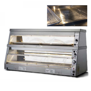 <span class=keywords><strong>KFC</strong></span> Freír Pollo Chaffing <span class=keywords><strong>Platos</strong></span> Calentador de alimentos de acero inoxidable escaparate F001 - Product Image 4