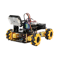 ACEBOTT NUEVO Kit de Coche Robótico STEM con IA y Visión, Juego de Codificación DIY ESP32 4WD Mecanum, Juguete Robótico Educativo con IA para Niños Inteligentes, WIFI para Arduino