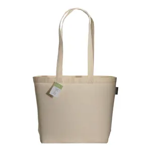Borsa shopper in cotone biologico, merchandising sostenibile - Product Image 3