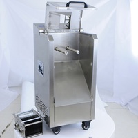 Déchiqueteuse de viande de haute qualité Machine de découpe de viande Machine de trancheuse alimentaire pour trancher et déchiqueter la poitrine de poulet Bacon de boeuf