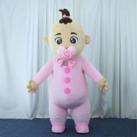 Mascotte révélation du sexe Sucette Poupée Garçon Fille Révélation du sexe Costume Bébé Accessoires de fête gonflables Vente en gros