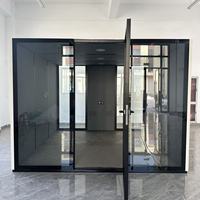 Cabine de réunion acoustique mobile en aluminium insonorisée pour conférences, hôtels, écoles, conversations privées