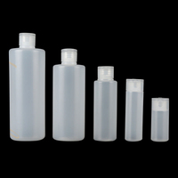 30ml 50ml 100ml 250ml 400ml Grande bouteille blanche en plastique HDPE pour dissolvant de vernis à ongles avec pompe