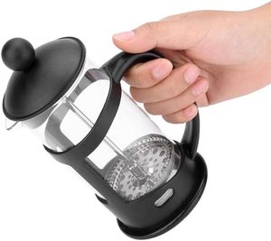 เครื่องชงกาแฟแบบเฟรนช์เพรส พกพาได้ ทำจากพลาสติกและแก้วบอโรซิลิเกต - Product Image 3