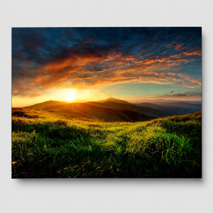 Stampa d'Arte Murale con Paesaggio al Tramonto, Immagine di <span class=keywords><strong>Natura</strong></span> per Soggiorno, Hall d'Hotel, Ufficio, Interni Moderni e Rilassanti - Product Image 2