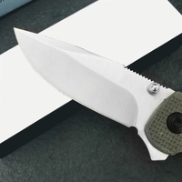 TERMINUS XR Couteau pliant à manche en plastique Lame en acier inoxydable Camping Survival EDC Couteau de poche tactique