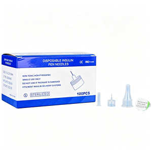 Aiguilles de stylo à <span class=keywords><strong>insuline</strong></span> de sécurité 31G <span class=keywords><strong>5mm</strong></span> 6mm 32G 4mm type Eos, désinfectées, pour usage général animalier, emballées individuellement - Product Image 5