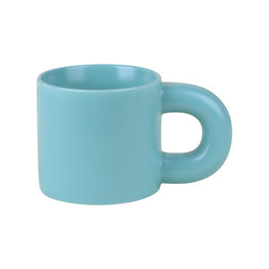 Creative Ceramic Mug With Logo Printing Large Handle Modern Design For Business Gifts <b>Souvenirs</b> - Product Image 5