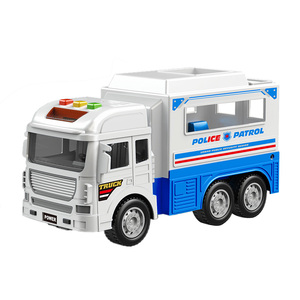 Vente en gros d'enfants voiture à inertie véhicule <span class=keywords><strong>de</strong></span> <span class=keywords><strong>patrouille</strong></span> <span class=keywords><strong>de</strong></span> police électrique modèle <span class=keywords><strong>de</strong></span> camion jouets éducatifs avec histoire <span class=keywords><strong>de</strong></span> musique d'éclairage - Product Image 1