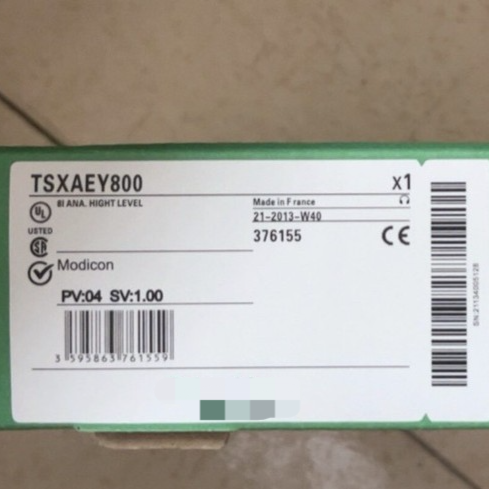 New Original Ready TSXAEY800 Warehouse Industrial Automation PLC Programming Controller