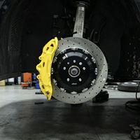 INSPEED Modifizierte TS6 Sechskolben-Bremssättel Hochleistungs-Bremssättel für BMW 3er Serie Volkswagen GTI Audi - Neuzustand