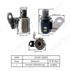 Solenoide <span class=keywords><strong>de</strong></span> transmisión automática 35240-52050 piezas <span class=keywords><strong>de</strong></span> automóvil <span class=keywords><strong>de</strong></span> reconstrucción para <span class=keywords><strong>Toyota</strong></span> para <span class=keywords><strong>Corolla</strong></span> U340 cajas <span class=keywords><strong>de</strong></span> cambios - Product Image 3