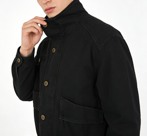 MOUNTNEVE Techwear – Veste <span class=keywords><strong>d</strong></span>'<span class=keywords><strong>hiver</strong></span> pour <span class=keywords><strong>homme</strong></span>, style Gorpcore, <span class=keywords><strong>manteau</strong></span> de travail, en toile de coton épaisse, tactique, streetwear <span class=keywords><strong>d</strong></span>'extérieur - Product Image 3