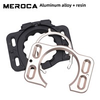 Kit de pince de plaque d'accessoires de pédale de remplacement Lollipop Lock conçu pour une utilisation améliorée sur les vélos de route