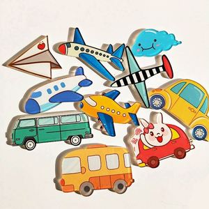 Aimants de réfrigérateur promotionnels en acrylique vierge 2D/3D en résine, personnalisables par impression UV, pour cadeaux, vente en gros - Product Image 3