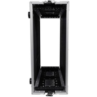 Cadre en aluminium personnalisé 4U 4 Space Amp Rack Flight Case Flight Rack Case pour Amp Rack avec 4U Space DJ 19 "6U Road Case Slam
