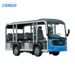 Hot bán đầy đủ kèm theo 72V du lịch điện tham quan xe 11-seater xe buýt đưa đón xe buýt điện tham quan xe buýt với cửa - Product Image 3