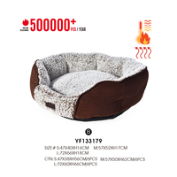 Petstar Hot Sale 500000 Stück pro Jahr Achteck Selbst beheiztes ortho pä disches Haustier bett