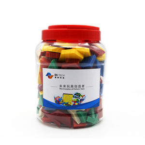 Blocs de Formes Géométriques Colorés <span class=keywords><strong>Montessori</strong></span> en Plastique de Haute Qualité pour l'École, <span class=keywords><strong>Puzzle</strong></span> pour Jeux, 1 cm, 2-13 Ans, Unisexe - Product Image 4