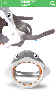 ขายส่งคุณภาพสูง <span class=keywords><strong>Funny</strong></span> แว่นตาว่ายน้ำว่ายน้ำแว่นตาสำหรับเด็ก - Product Image 2