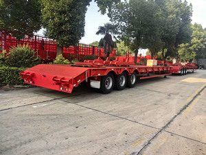 Productos Más Vendidos: Semirremolque de Plataforma Baja de 80 Toneladas y 3 Ejes para Transporte de Maquinaria de Construcción - Product Image 2