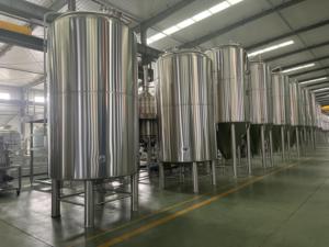 Tanque de Fermentación de Vino de Acero Inoxidable de 1500L para Bodega, Fermentador Industrial de Vino Tinto con Camisa de Enfriamiento y CIP - Product Image 6
