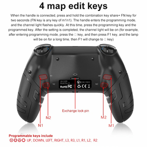 Elite Phiên Bản Cho PS4 Không Dây Gamepad Pro Đầy Đủ Chức Năng Điều Khiển Có Thể Điều Chỉnh Rocker Lập Trình Cảm Ứng Pad Turbo Phím Điều Khiển Đá - Product Image 6